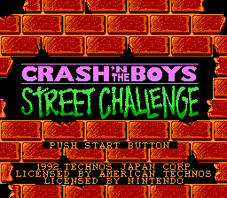 (U) Crash 'n the Boys - Street Challenge